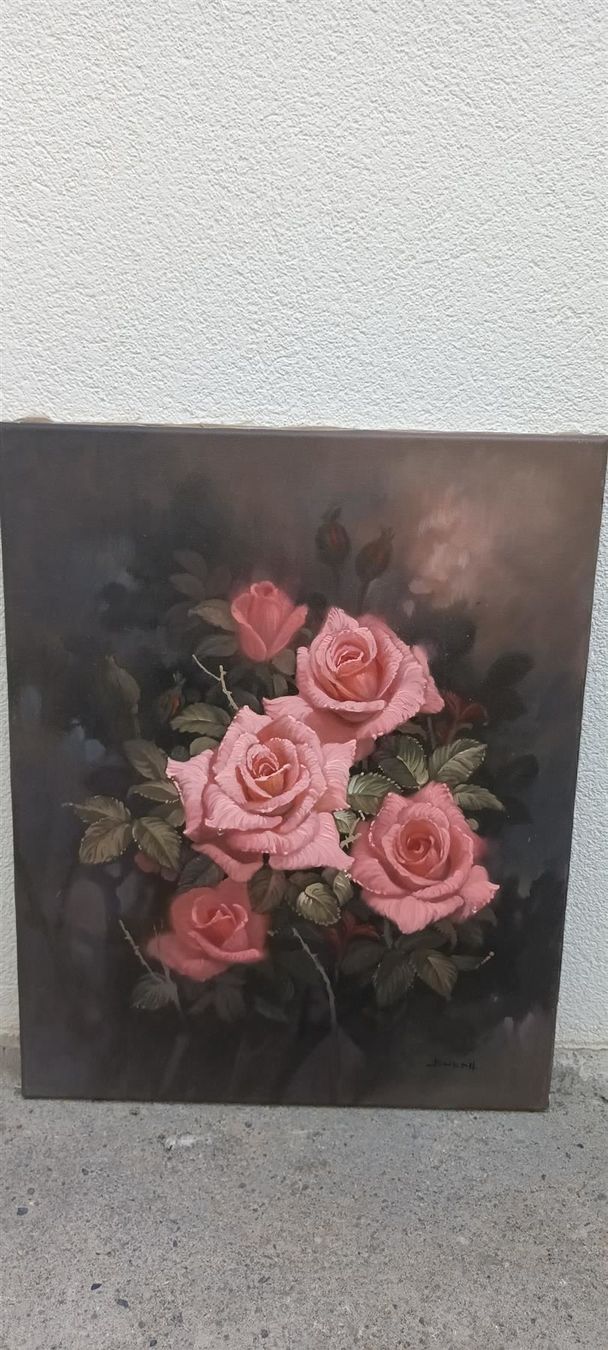 Tableaux: Busdee "Rosen" Gemälde – D'occasion à Zürich par Galerie-Kunst