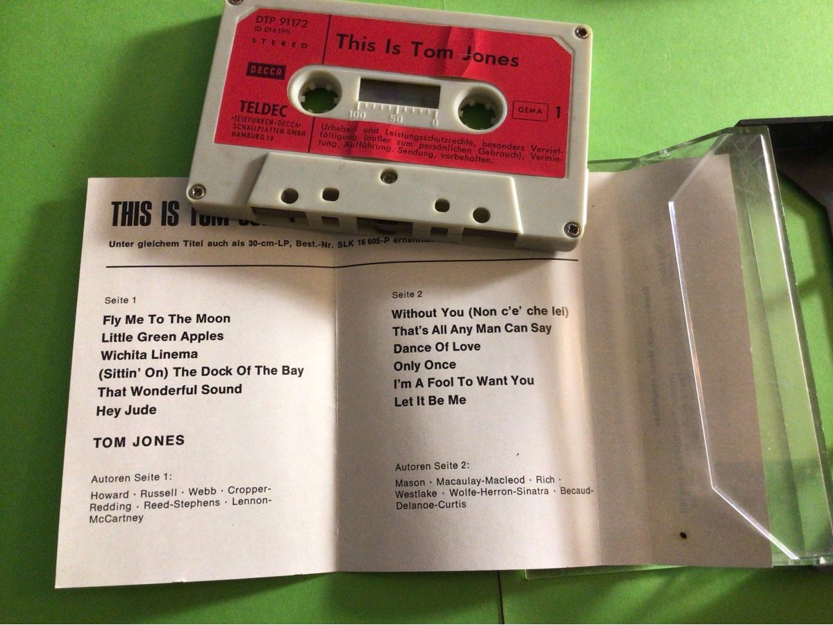 Musicassette: Tom Jones - This Is Tom Jones - MC Kassette – Usato da Steinach venduto da Quarkie 1