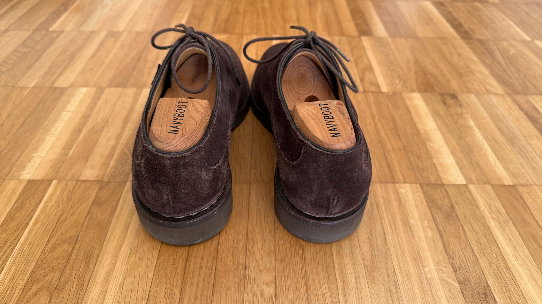 Paraboot Scarpe da uomo: Paraboot Avignon - Dark brown Suede 7.5 – Usato da Zürich venduto da Yuriae 2