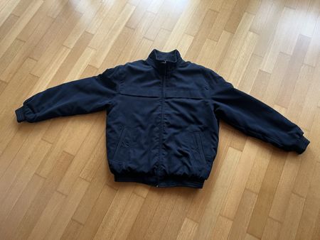 Herren-Übergangsjacke wattiert dunkelblau Gr. 52