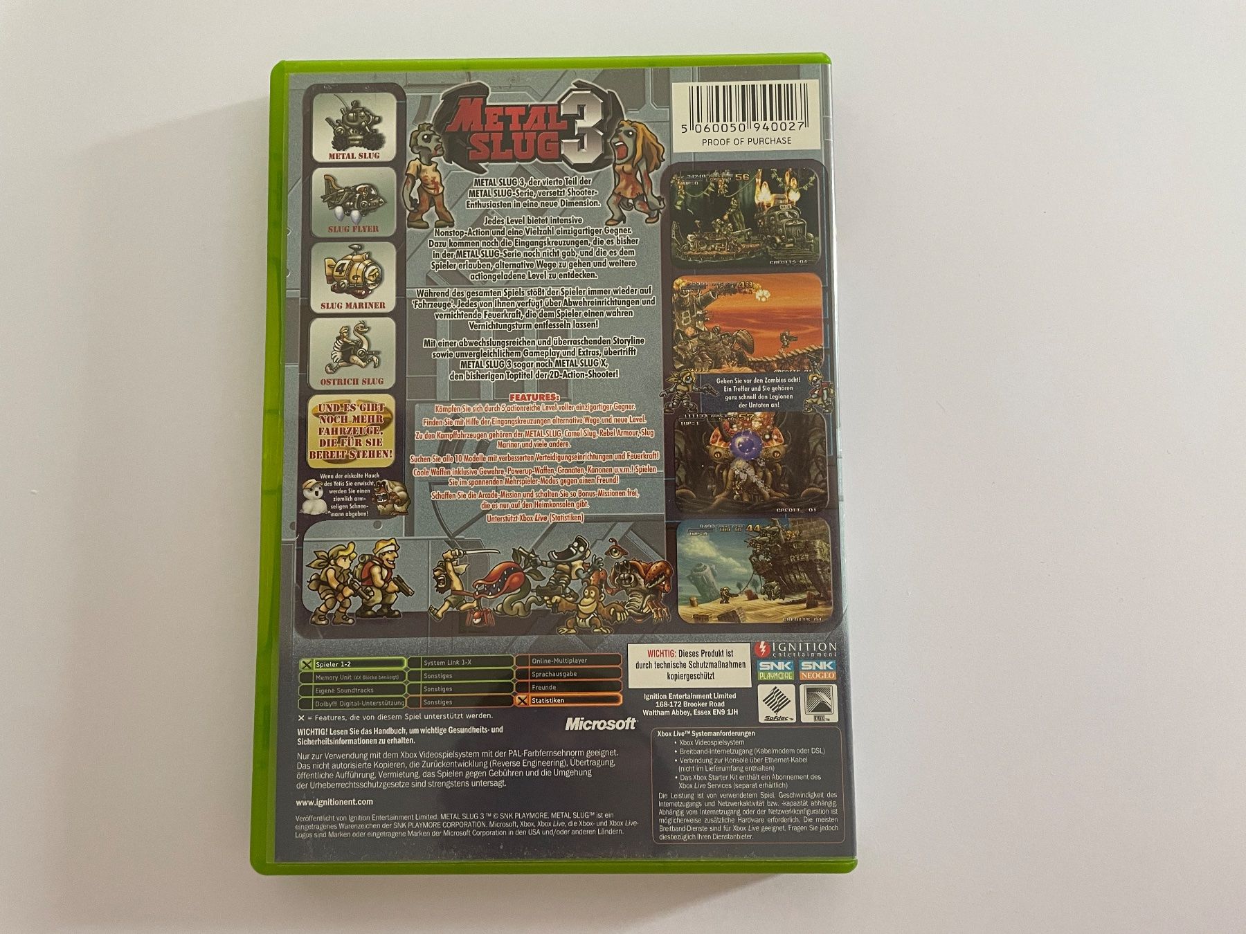 Microsoft Giochi: Metal Slug 3 – Usato da Susch venduto da Ascaso 1