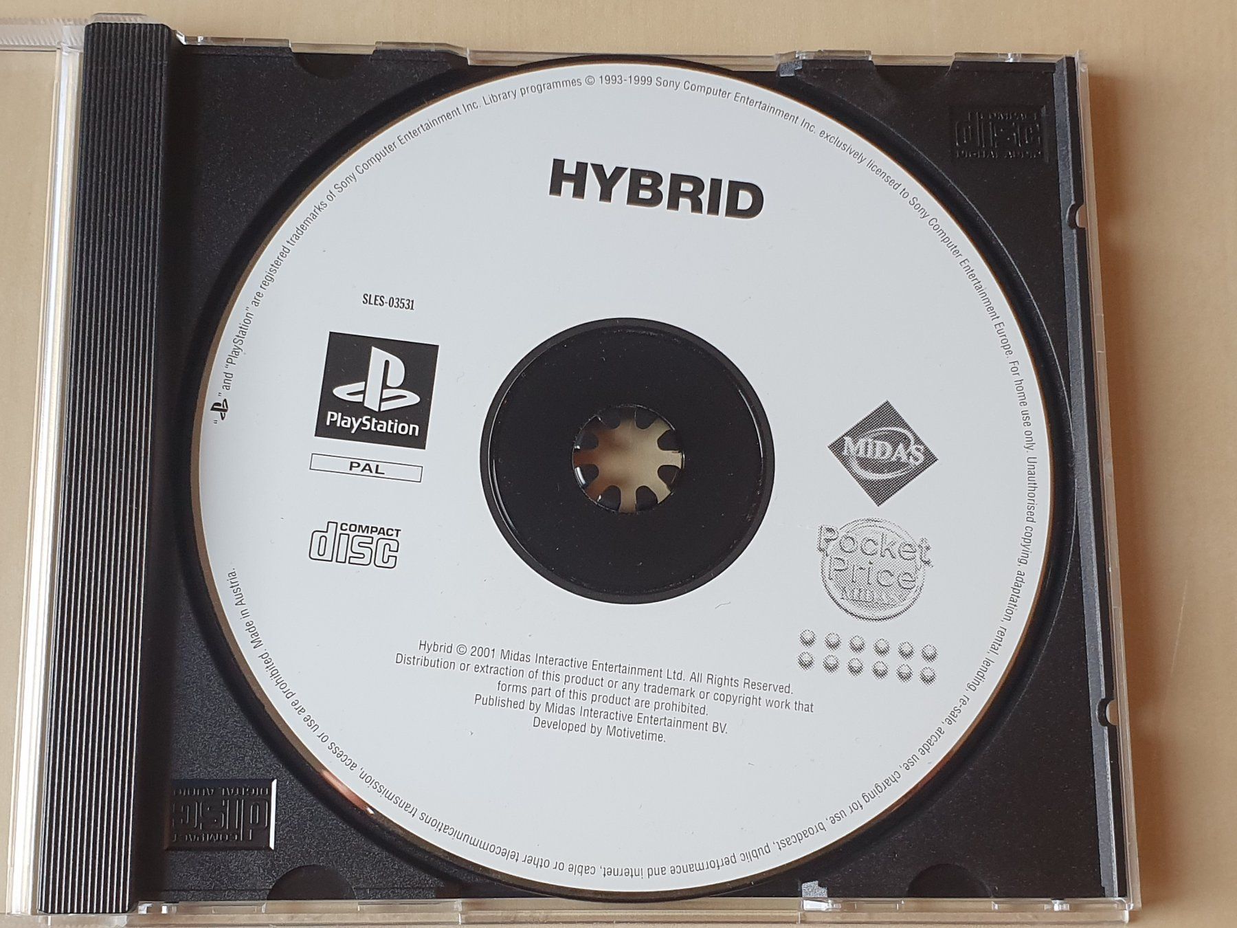 Sony Giochi: Hybrid – Usato da Stansstad venduto da collectorsshop