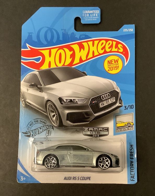 Hot Wheels Audi RS 5 Coupe Die-Cast Car - Black, 1:64 Scale, 118/250 Turbo Series - View #2