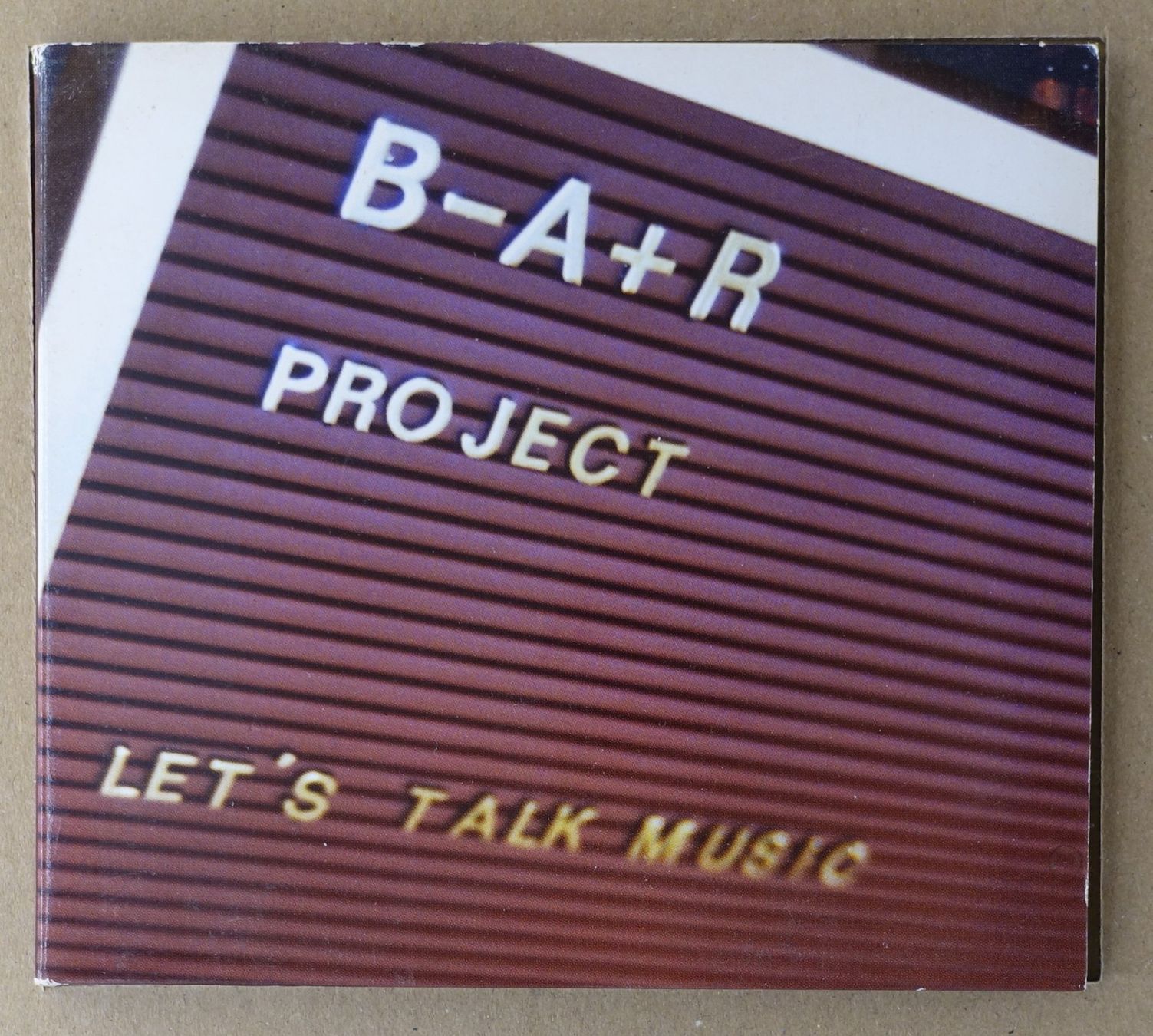 CD: B-A+R PROJECT - Let's Talk Music - F28 – Usato da Sessa venduto da fraenklishop