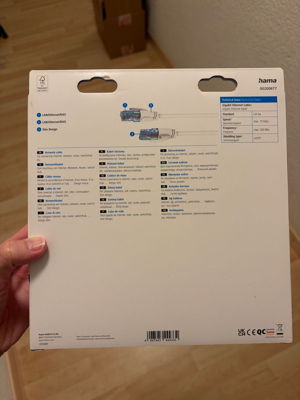 Hama Cavi: 10m Internet Kabel – Usato da Zürich venduto da cho_8wm5 6