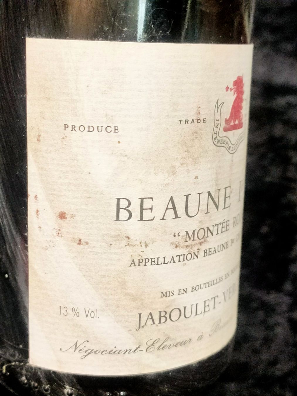 Wein: BEAUNE 1ER CRU MONTÉE ROUGE 1987 – Neu (gemäss Beschreibung) aus Genève von Leboucheoreilles 2