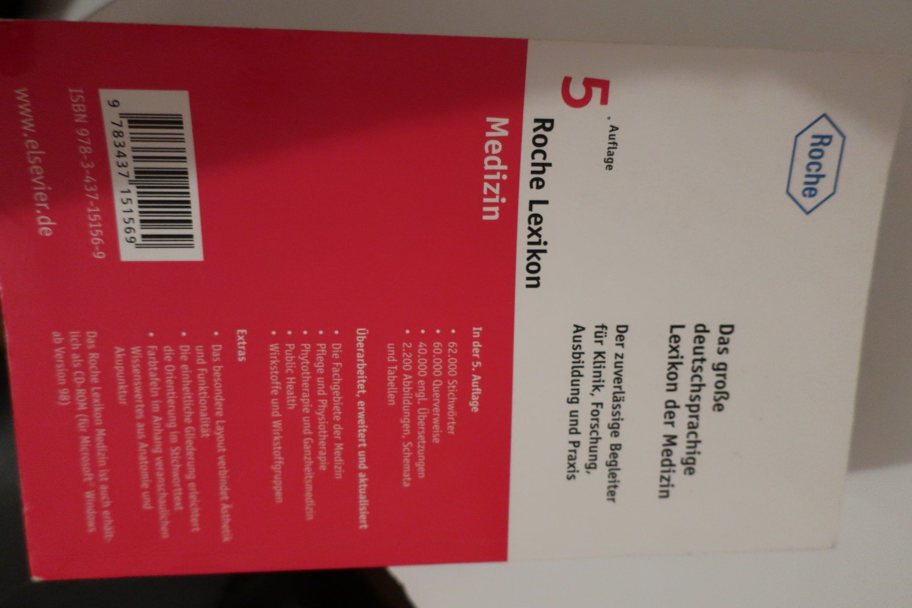 Libri: Roche Lexikon Medizin – Nuovo (secondo la descrizione) da Basel venduto da bat_t7nt 2