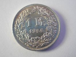 1 Fr. 1944 silber