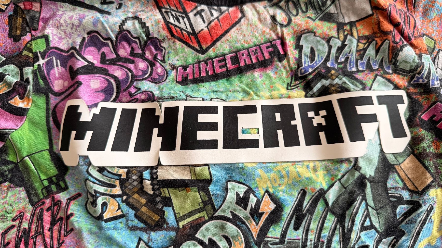 Next Camicie, T-shirt & Polo: T-Shirt - NEXT Minecraft Gr. 128 – Usato da Winterthur venduto da Secondhand-Family 1