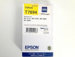 Epson WF-5110/WF-5190/WF-5620/WF-5690 yellow Patrone, T7894
