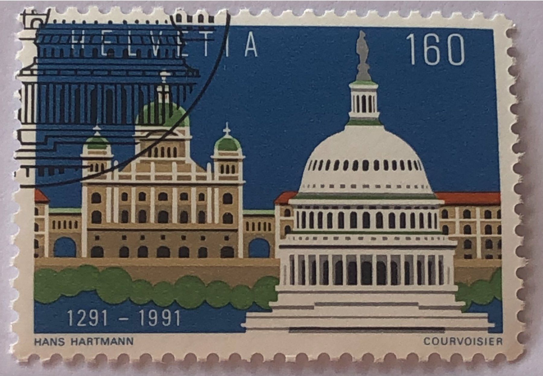 Alle Briefmarken: CH Briefmarken Stempel  – Gebraucht aus Aarau von Billa007
