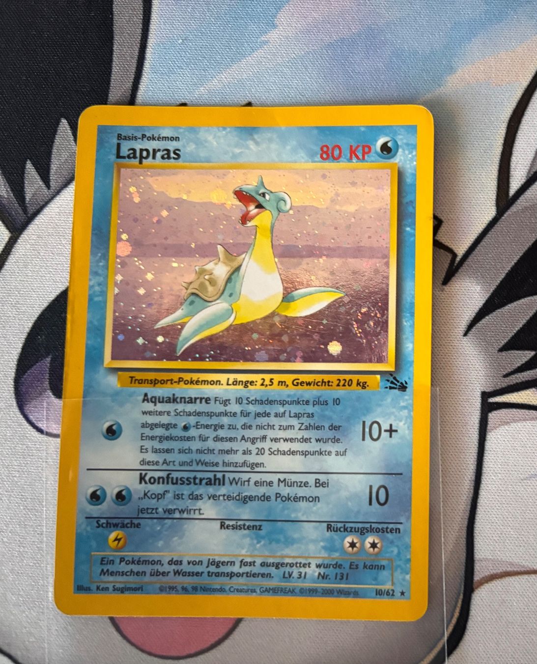 Pokémon Cartes à collectionner: Lapras (FO 10 / 62) – D'occasion à Regensdorf par sam_qrg5 2