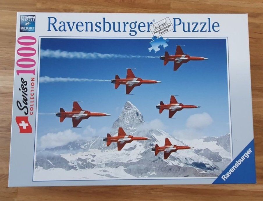 Lais Puzzle – Weißer Schweizer Schäferhund, 1000 Teile, Mit Hochwertig Gestanzten Teilen & Stabiler Schachtel