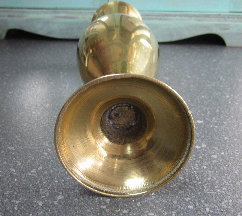 Vasi & Recipienti: Mid Century Amphorenvase aus Messing – Usato da Bischofszell venduto da raika 3