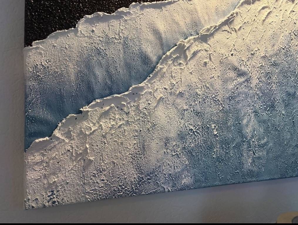 Gemälde: Leinwandbild Ozean 80x120 – Gebraucht aus Wallisellen von Beaborgezzz 4