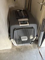 Hundebox neuwertig, 73 x 104 x 75 cm