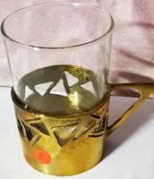 Teeglas aus Messing Jesch (2)