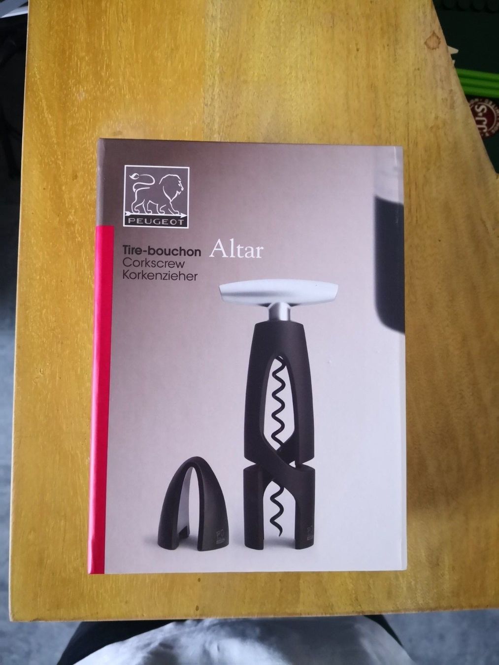 Libri: Tire-bouchon Peugeot Altar – Nuovo e nell'imballaggio originale da Engollon venduto da Winters91