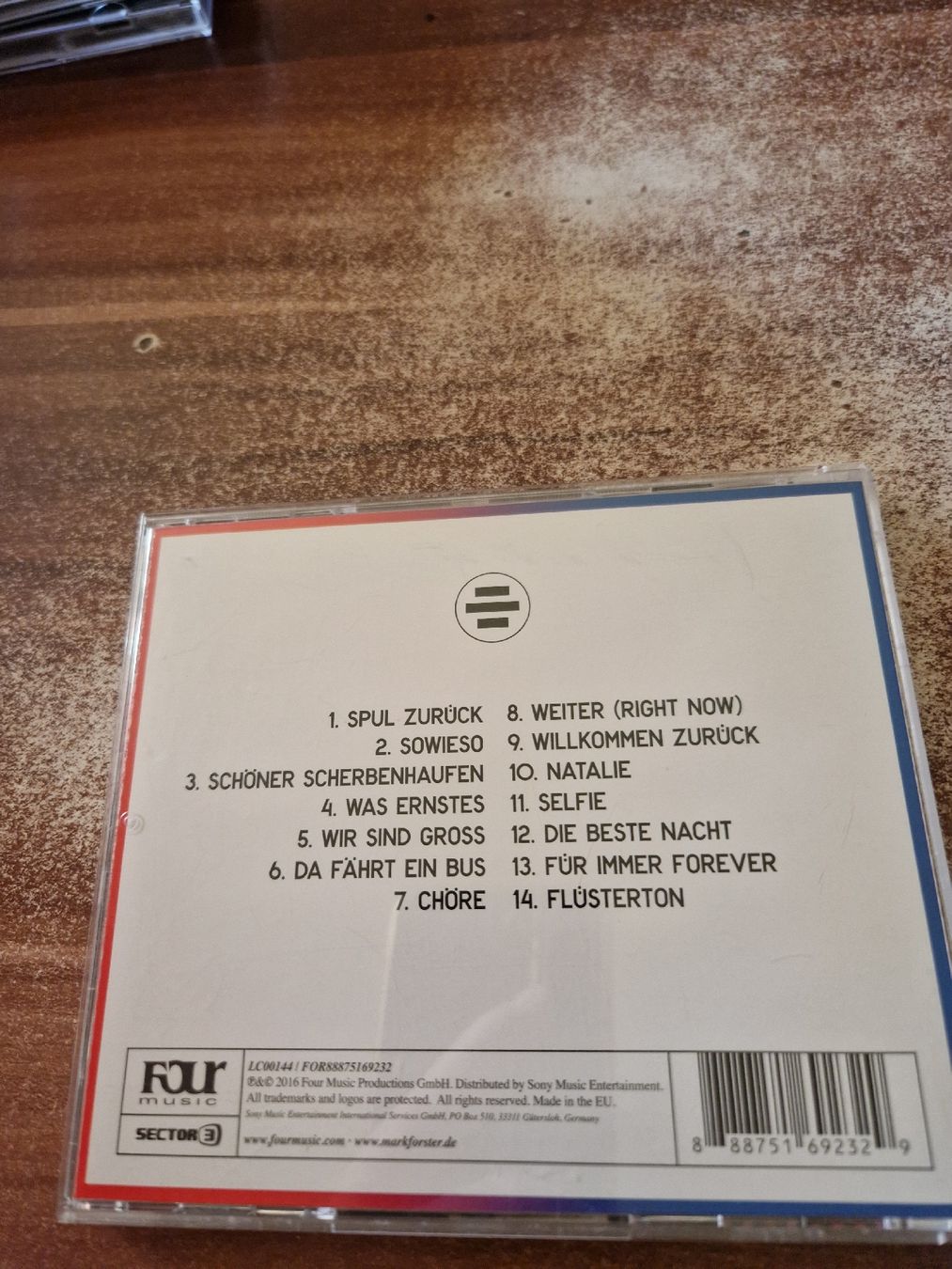 CDs: Mark Forster - Tape – D'occasion à Wattenwil par Mage66 1
