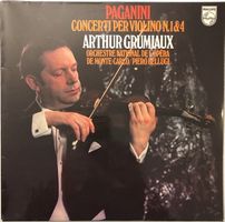 Paganini – Violinkonzerte Nr. 1 & Nr. 4 (LP, Grumiaux)