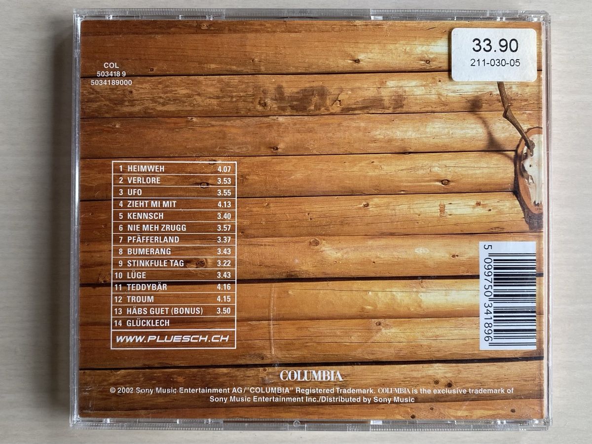 CDs: Ritschi mit Plüsch CD Album 2002 – D'occasion à Oberried Brienz par Chyara 1