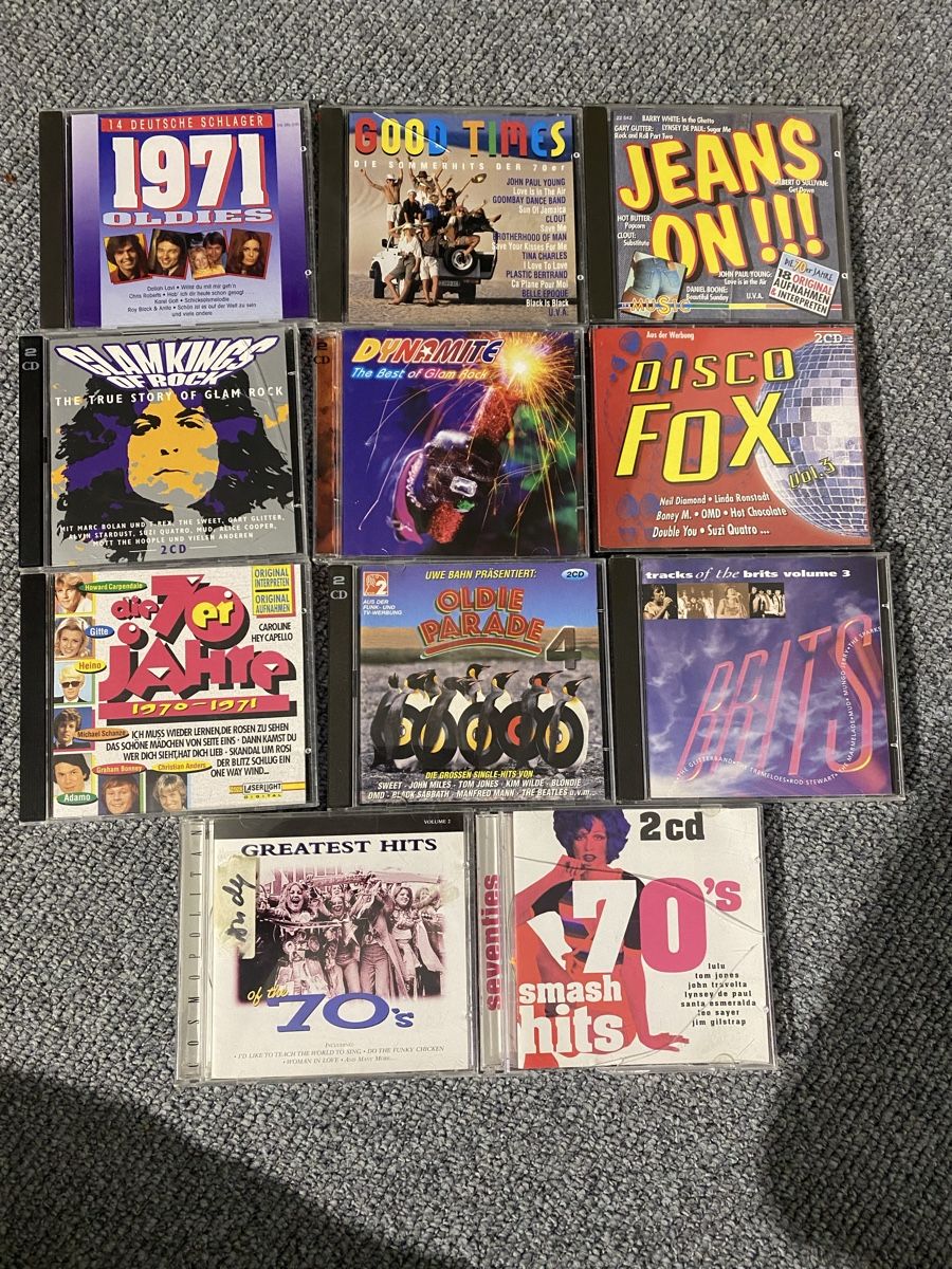 CDs: 11 CD Sampler, 70‘s – Gebraucht aus Diessbach b. Büren von cowansville