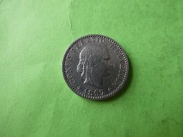 Schweiz 1897, 20 Rappen