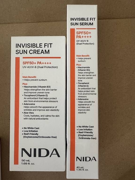 Gesichtspflege: NIDA SUN SERUM + CREME – Gebraucht aus Eschen von chr_8rxj