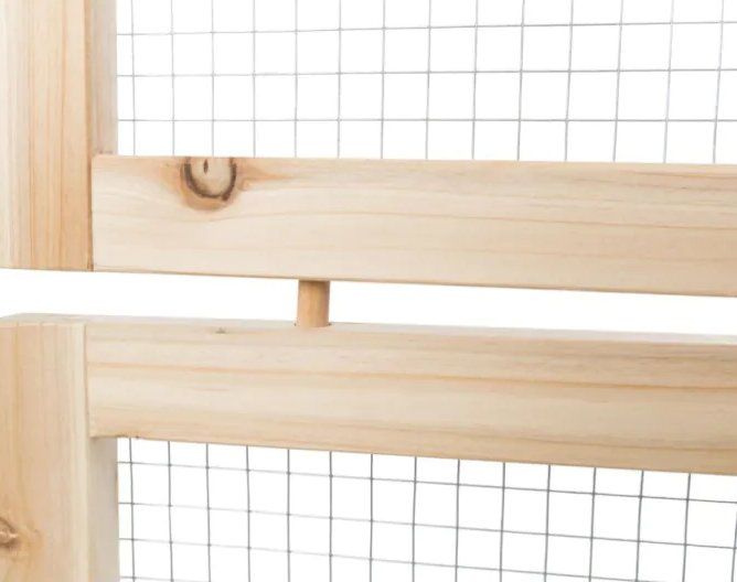 Indoor-Freilaufgehege für Kleintiere (8 Elemente) 3