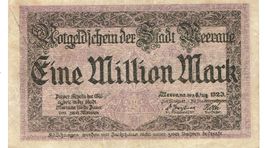 Meerane 1 Mil.Mark 08.08.1923 SS++-VZ