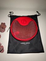 Necessaire / Kosmetiktasche rot-gold - Armani