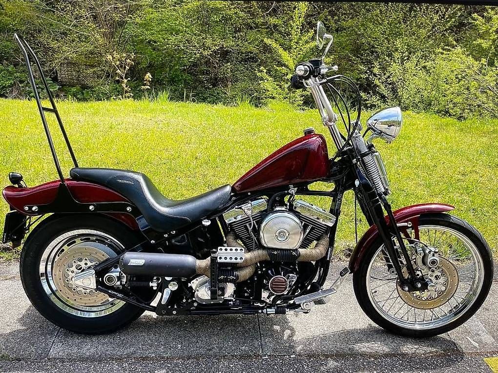 Harley-Davidson Chopper: Harley Davidson Bad Boy Springer (Frisco-Chopper) – Usato da Krauchthal venduto da danimanetsch