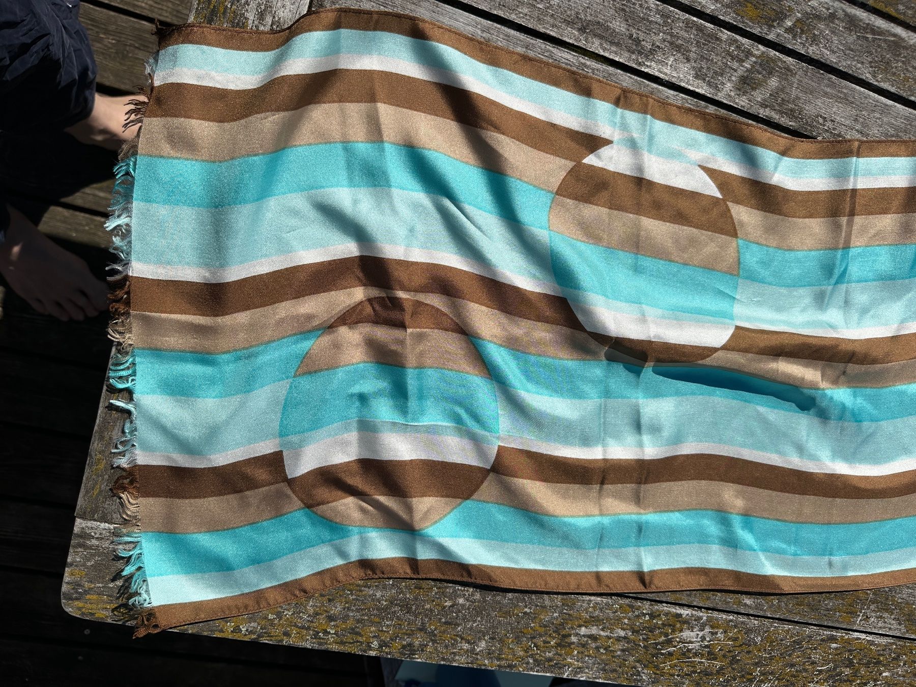 Foulards, Tücher & Schals: Seidenfoulard Seidenschal – Gebraucht aus Zürich von atlantis77 3