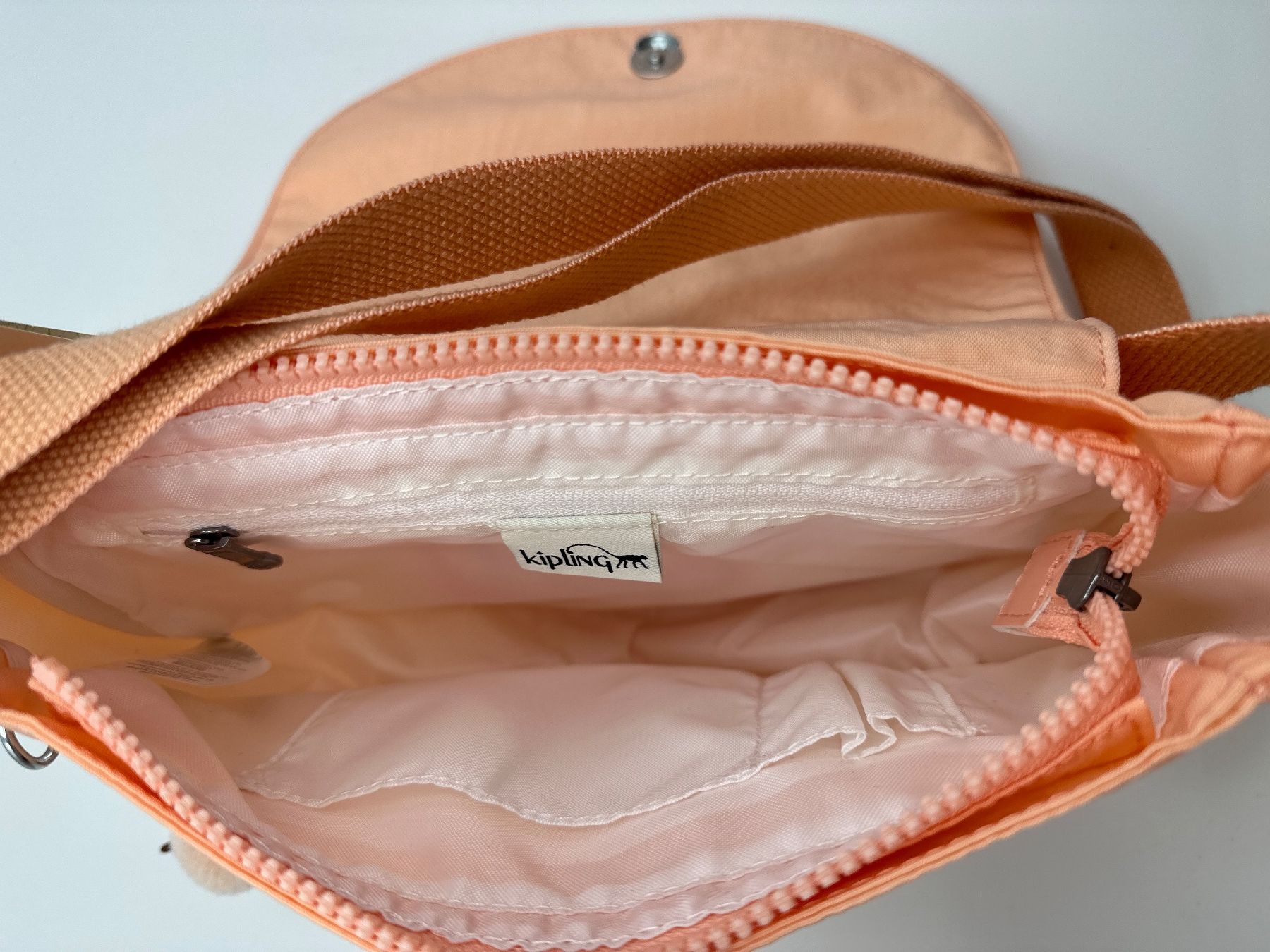 Kipling Borse da donna: Kipling Umhängetasche, Peach, NEU – Nuovo e nell'imballaggio originale da Bern venduto da Laura_E 8