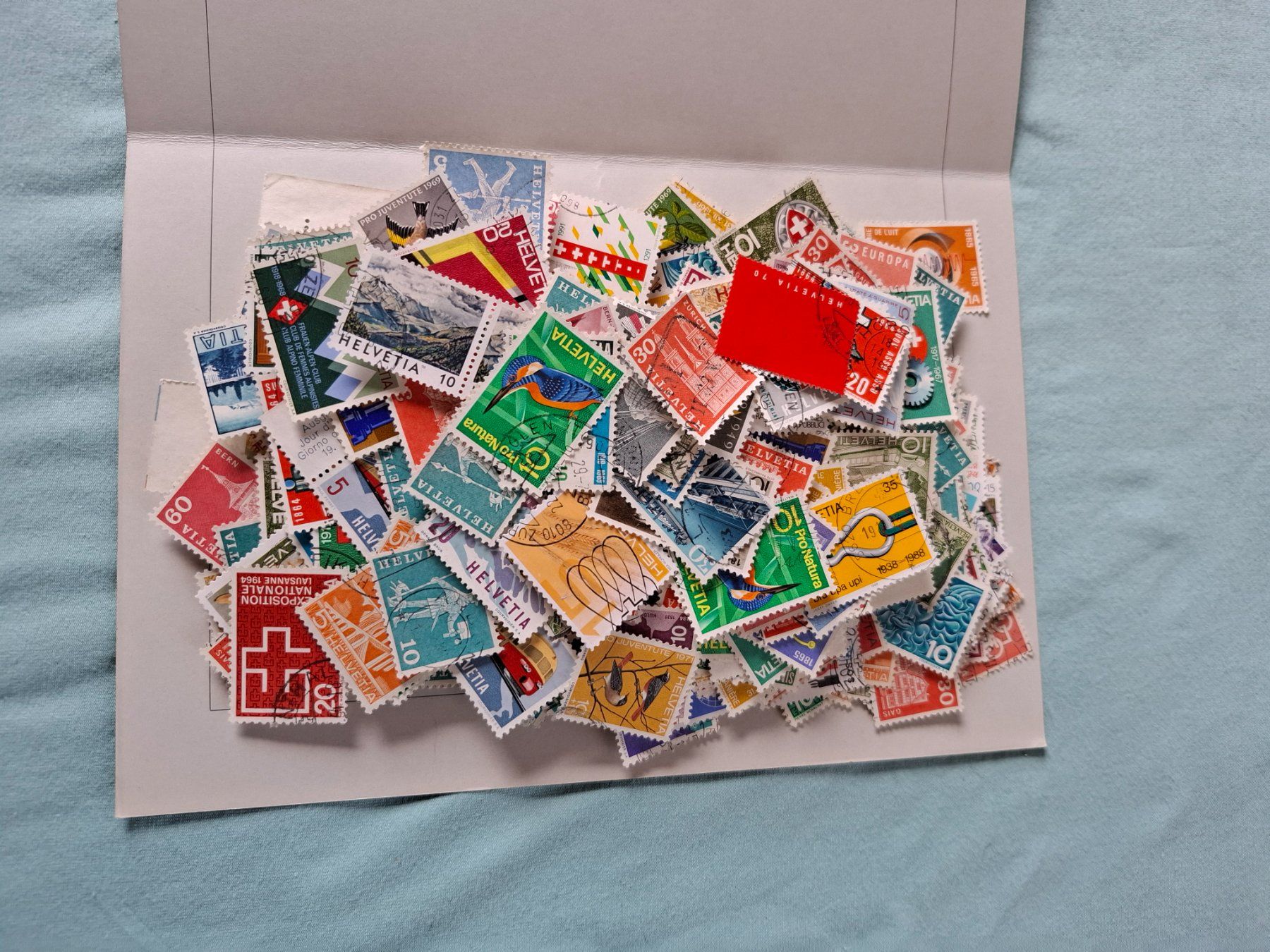 Tous les timbres: Briefmarken Schweiz papierlos – D'occasion à kreuzlingen par norgeire73 1