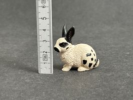 Schleich 13121 Kaninchen Hase weiss/schwarz Hase