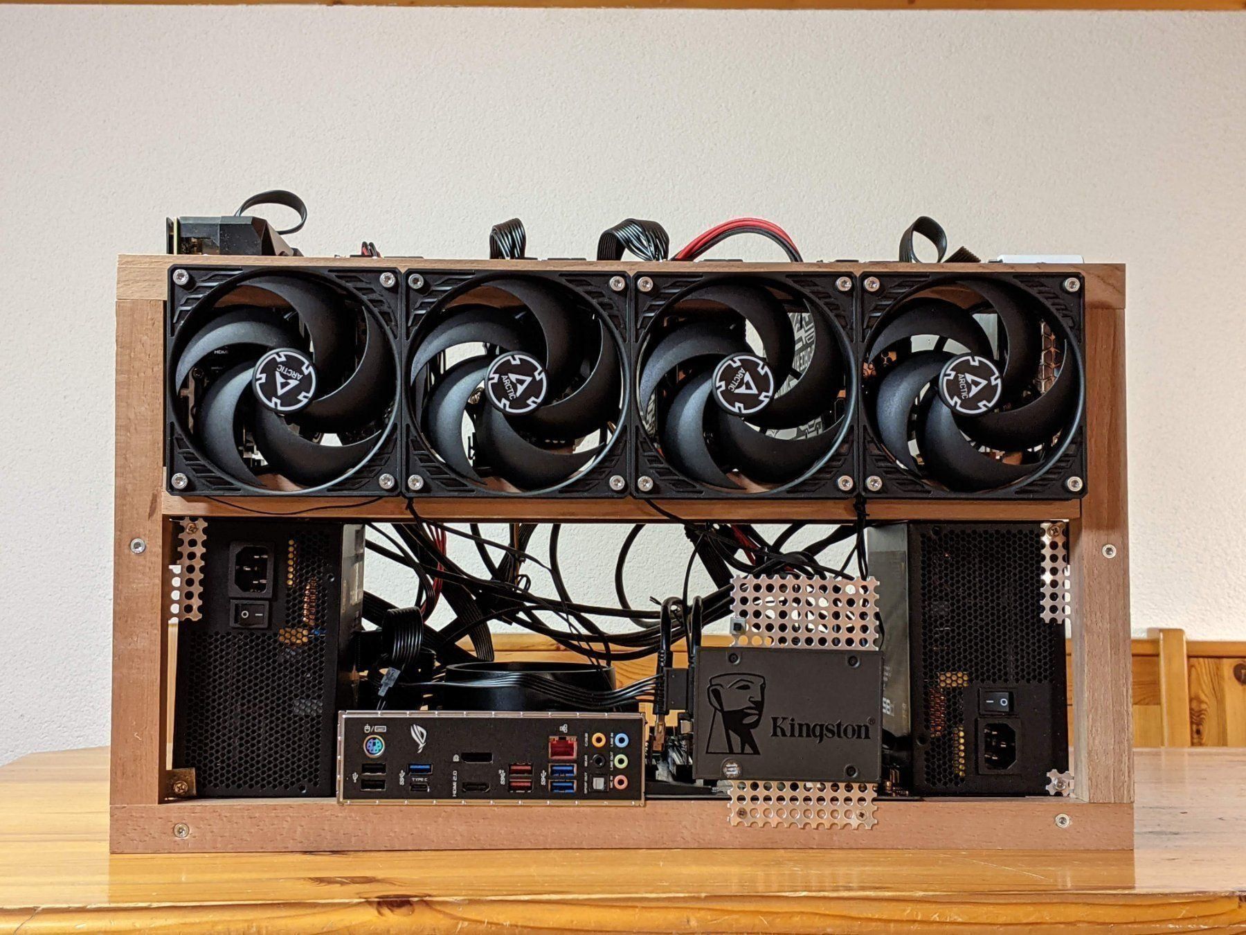 Nvidia Schede grafiche: AI Workstation / CUDA GPU Server – 6x RTX GPUs, 48 GB VRAM, – Usato da Oberglatt ZH venduto da moi_fb9v 3
