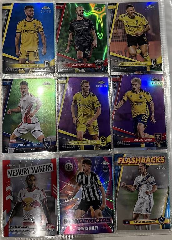 Carte collezionabili: Topps Chrome, Merlin, MLS, Cards Set. Auto & Nr. – Usato da Gränichen venduto da S.Conte 1
