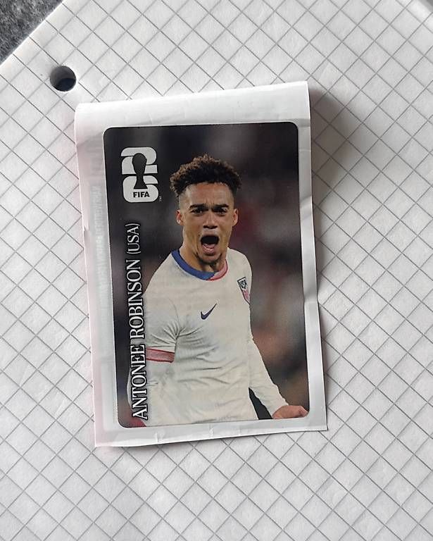 Panini Sammelbilder & Trading cards: Antonee Robinson Coca Cola Sticker WM 2026 – Gebraucht aus Thalwil von ric_6zpr