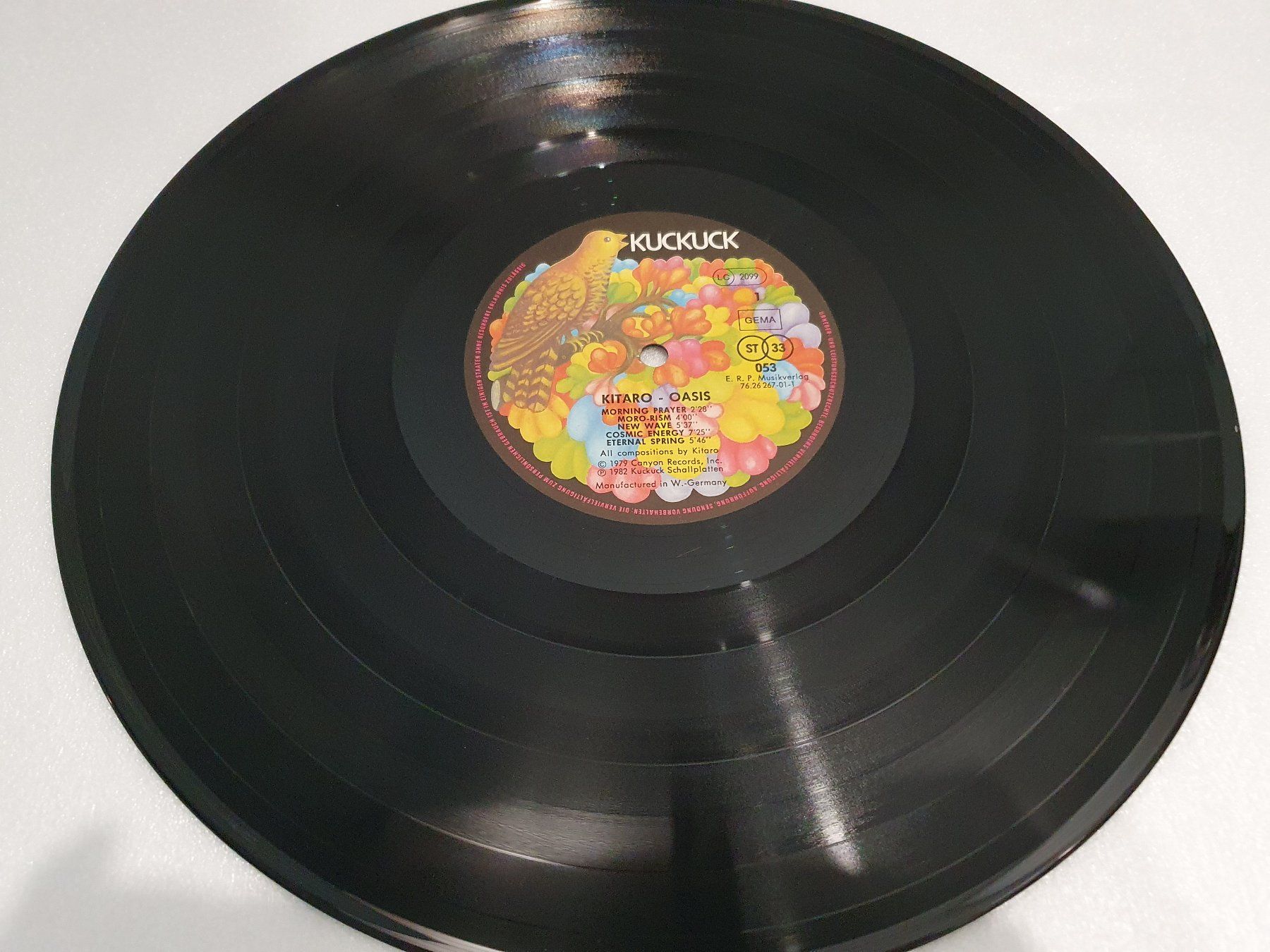 Dischi in vinile: Kitaro – Oasis – Usato da Uster venduto da Vinyl-Leidenschaft 2