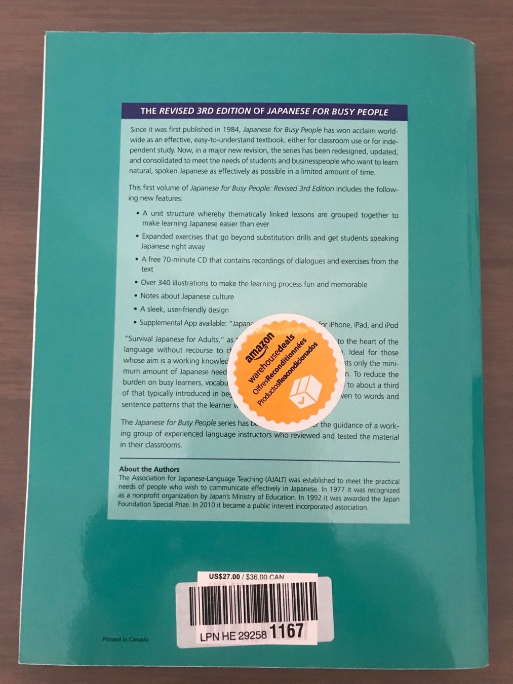 Bücher: Japanese for Busy People - revised 3rd edition + CD – Neu (gemäss Beschreibung) aus Lausanne von opi_92cn 1