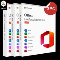 Office 2024 Pro Plus – Pack 3 clés Windows à vie