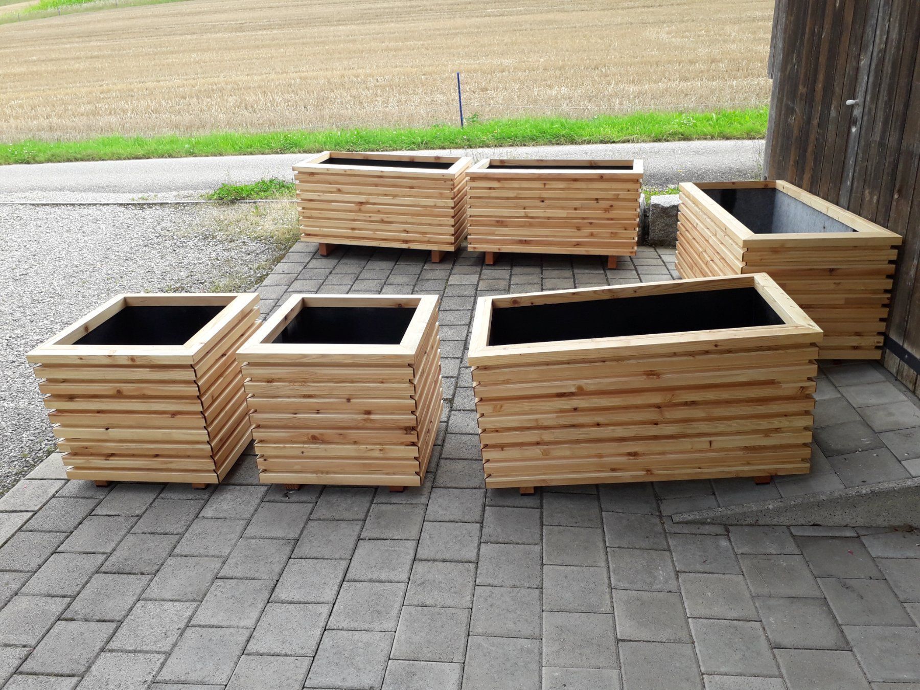 Vasi per fiori: Blumentröge Holz – Nuovo (secondo la descrizione) da Weiach venduto da schaer87 2