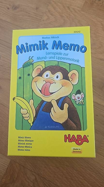 Haba Giochi: HABA Mimik Memo – Usato da Mönchaltorf venduto da snowwater
