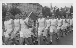 Paris Schweizer Turnverein Festumzug 1936