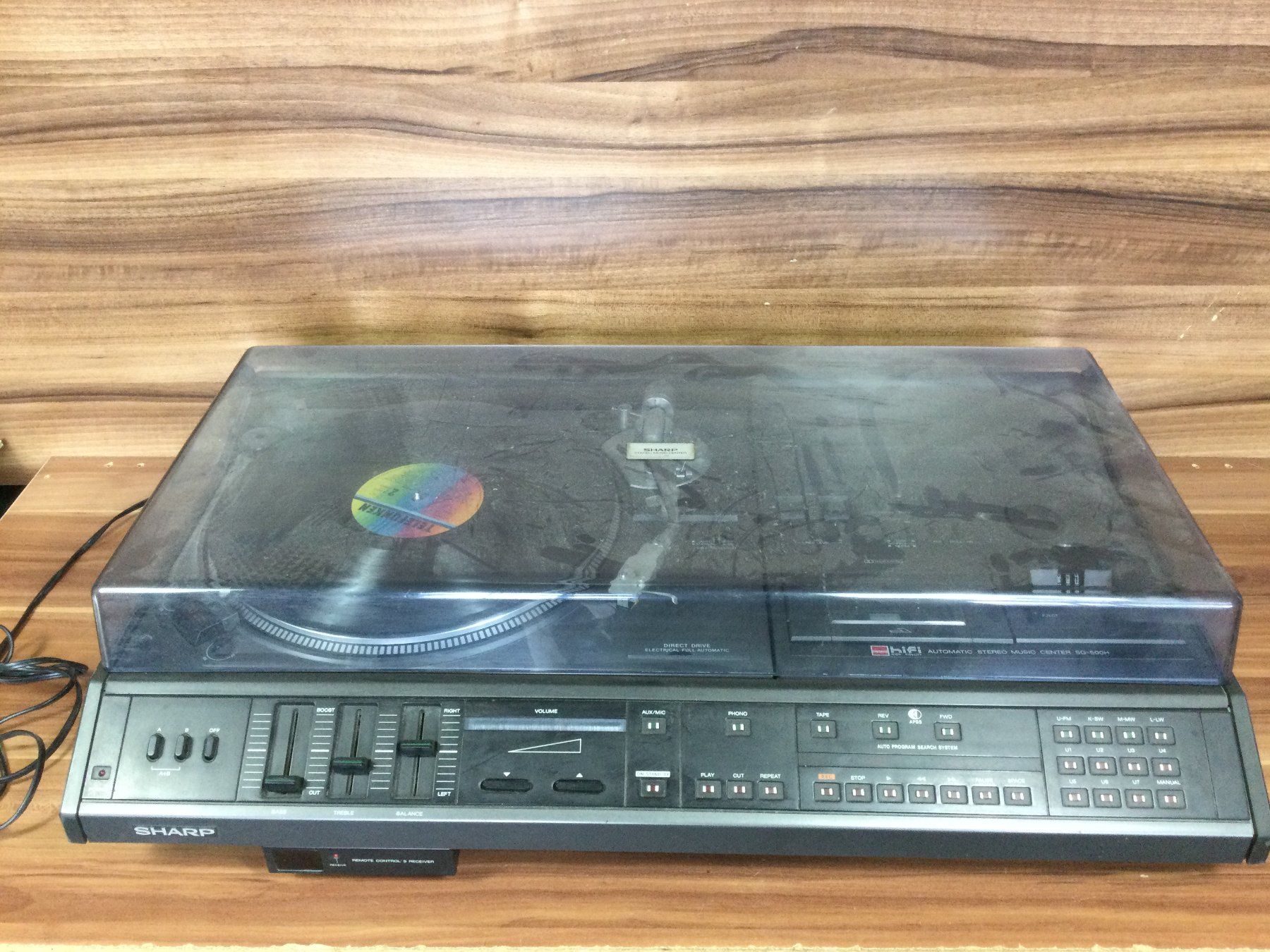 Sharp Systèmes audio & multimédias: Defektes Sharp SG-500H Automatic Stereo Music Center – D'occasion à Wangen SZ par kuriosum12 3