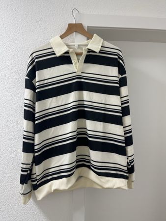 Gestreiftes Langarmshirt, Top Zustand, Grösse L