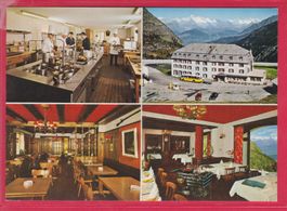 WERBE-FALTKARTE, HOTEL BELLEVUE, SIMPLON KULM