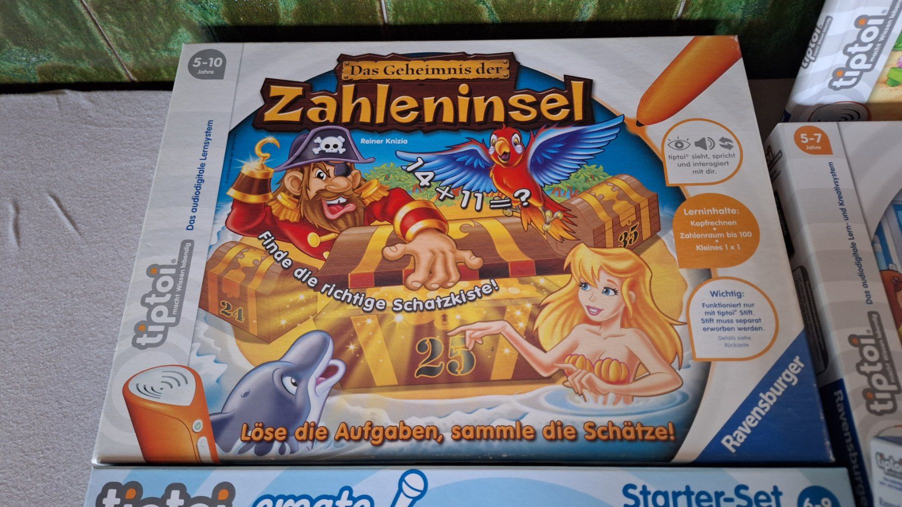 Ravensburger Giocattoli: Ravensburger Tiptoi Sammelset mit Stift – Usato da Hettenschwil venduto da Schneuggi2 7