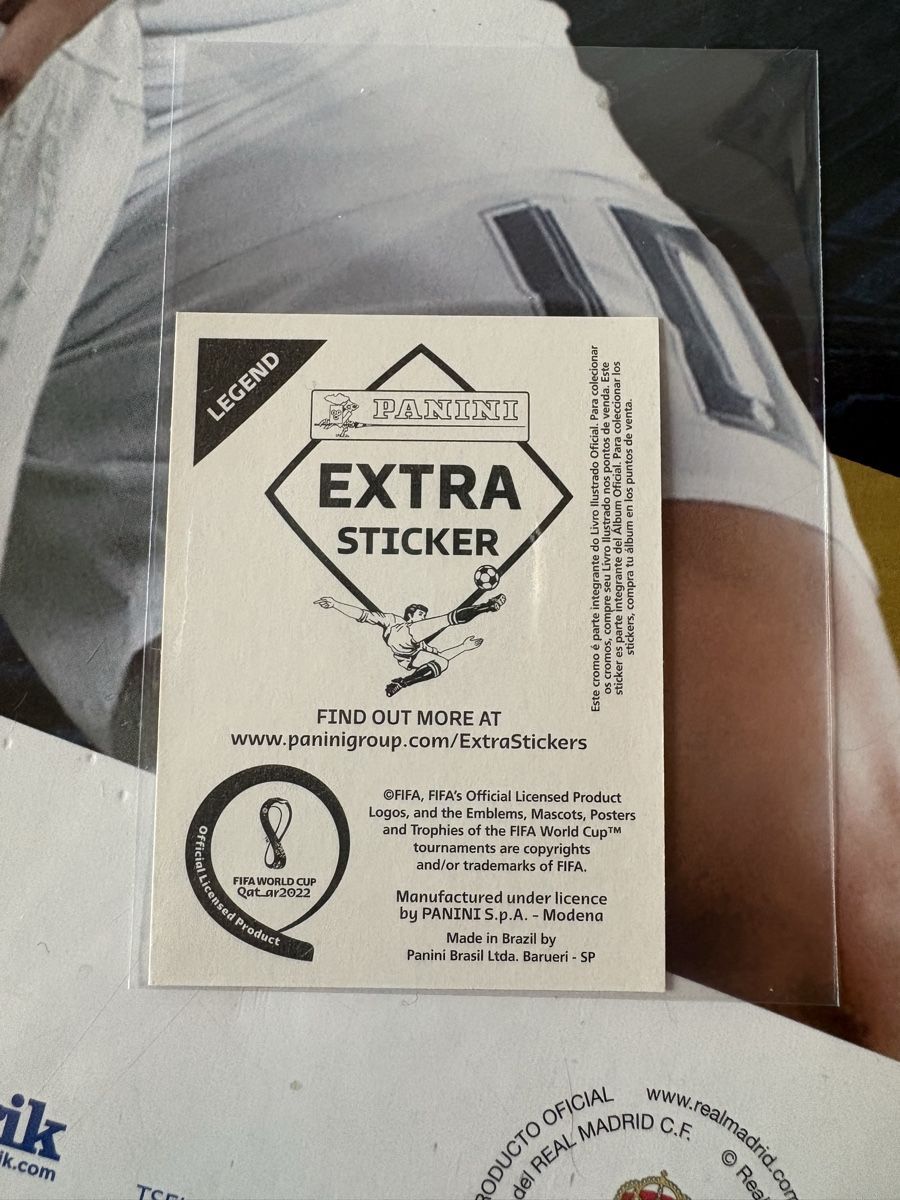 Panini Carte collezionabili: Panini Extra Sticker Neymar Silber 2022 – Nuovo e nell'imballaggio originale da Wünnewil venduto da VinRa 1